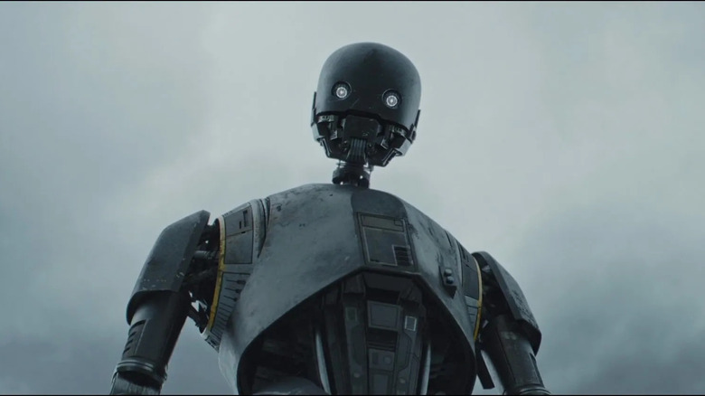 K-2SO rescues Jyn Erso 