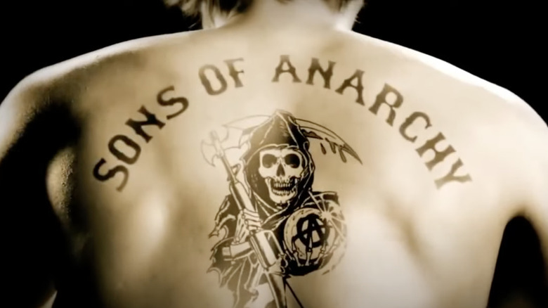 Sons of Anarchy opening sequence tattoo