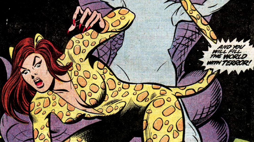 Debbie Domaine becomes the Cheetah, from DC Comics