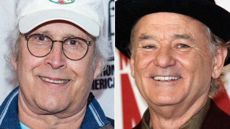 Chevy Chase and Bill Murray