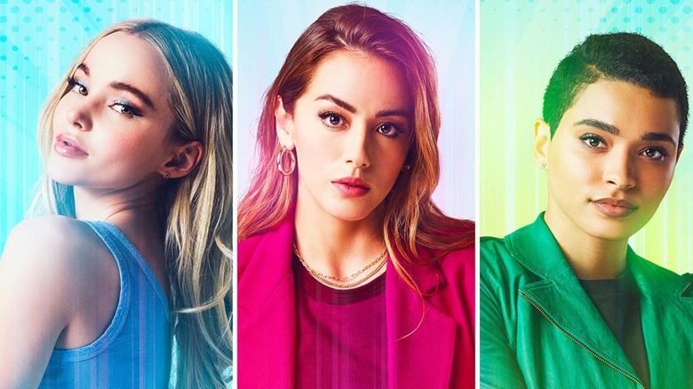 Yana Perrault, Chloe Bennet, and Dove Cameron in Powerpuff