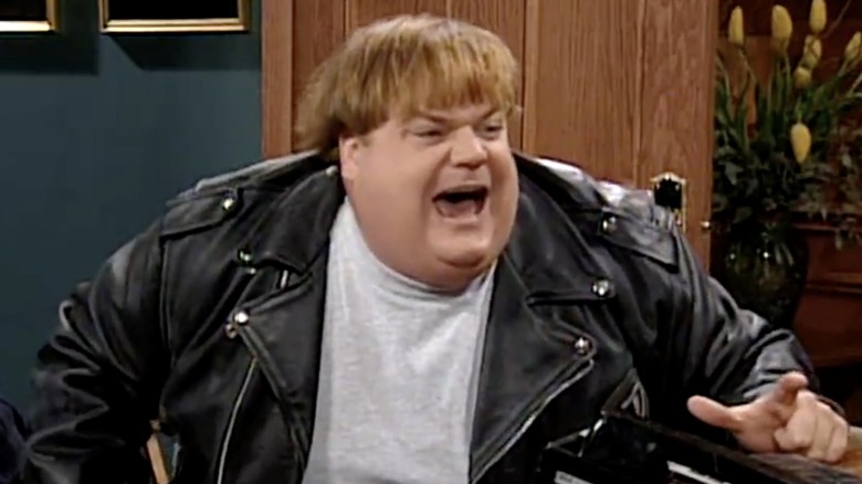 Chris Farley leather jacket