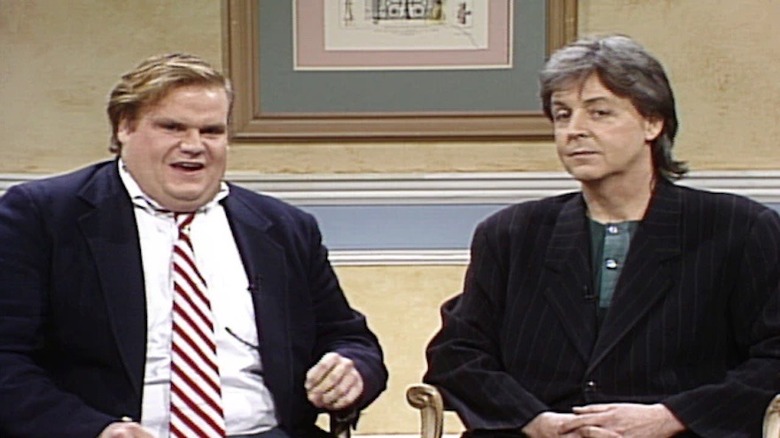 Chris Farley Paul McCartney SNL