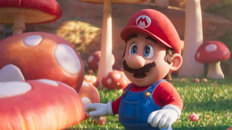 Mario surprised