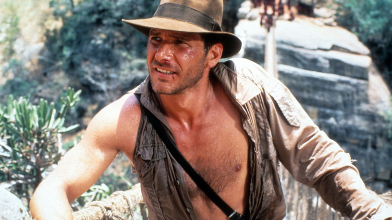 Indiana Jones on bridge