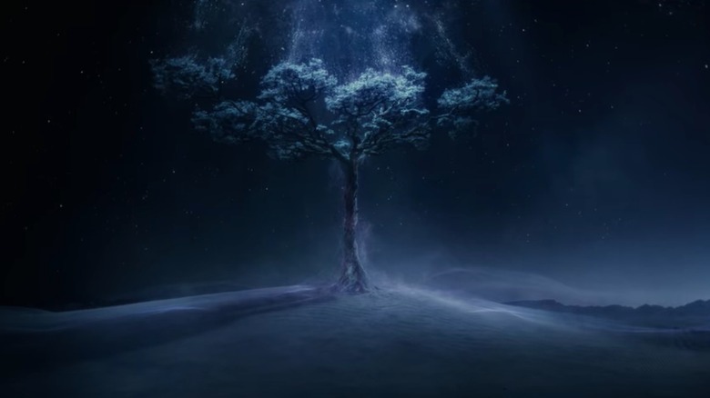 The magic tree from Ciri's vision