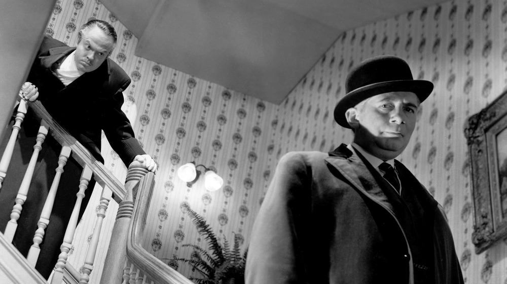 Orson Welles and Ray Collins in Citizen Kane