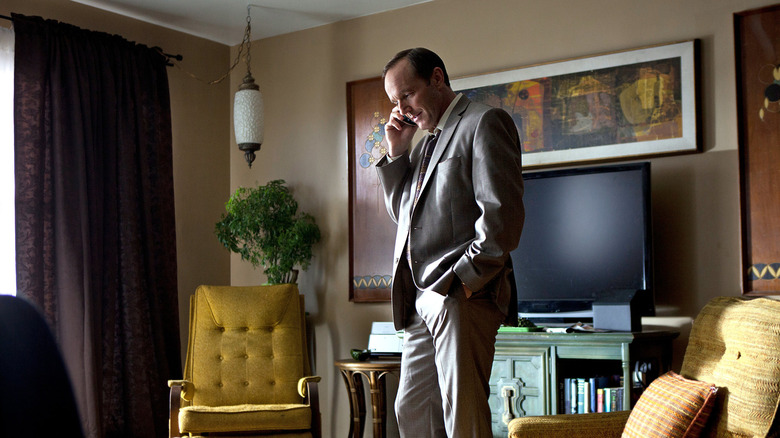 Clark Gregg on phone