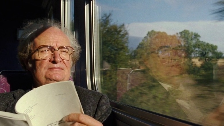 Jim Broadbent on a train ride