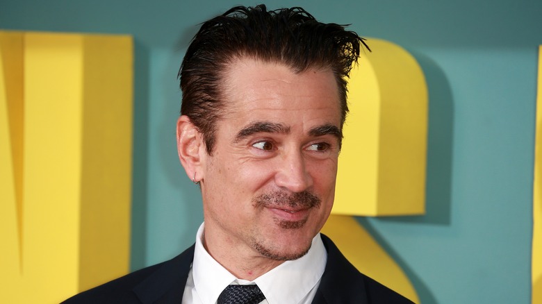 Colin Farrell smiling