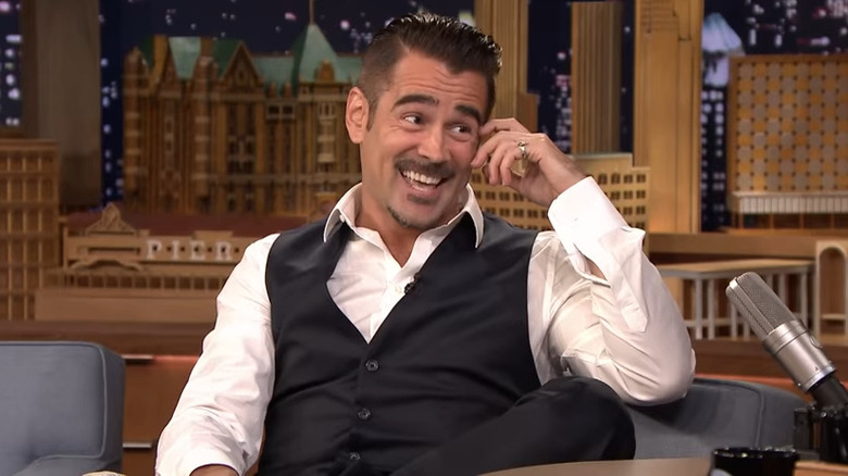 Colin Farrell talking