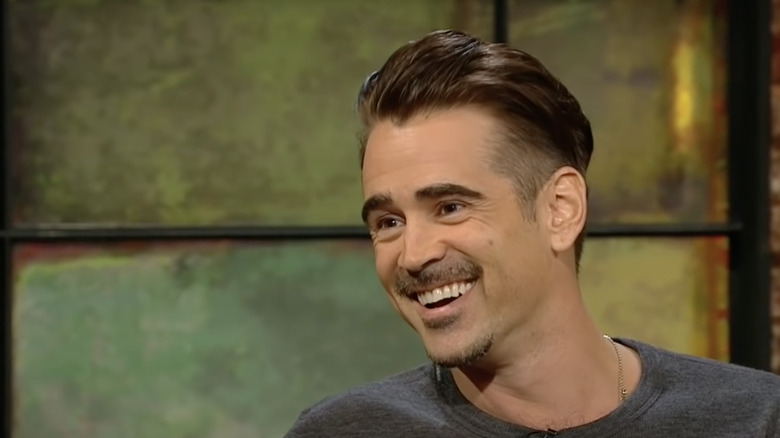 Colin Farrell late night talk show interview