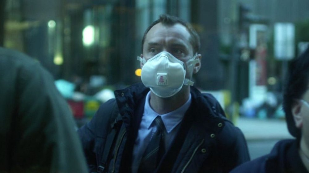 Jude Law as Alan Krumwiede in Contagion