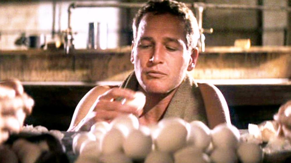 Cool Hand Luke eating eggs