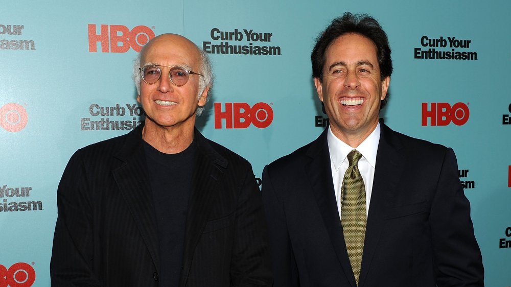 Larry David and Jerry Seinfeld