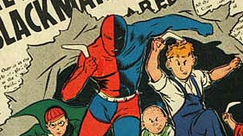 Golden Age Daredevil and the Little Wise Guys