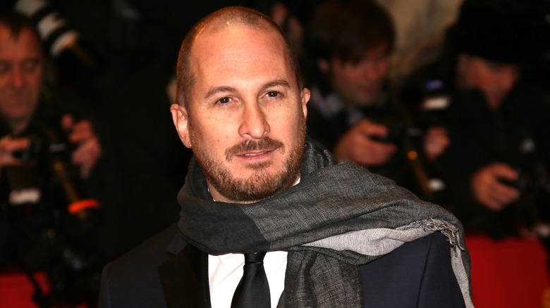 Darren Aronofsky smiling