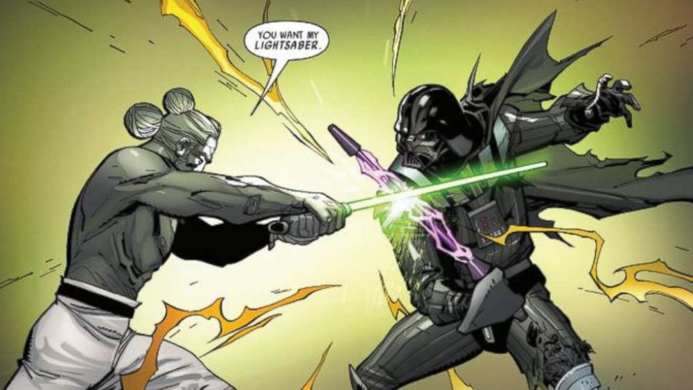 Vader steals a lightsaber