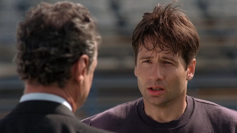 Fox Mulder talks to Deep Throat