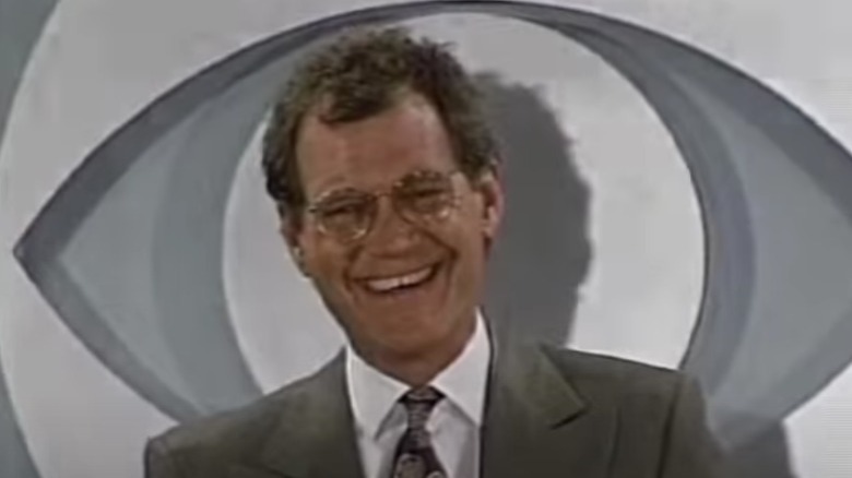 David Letterman happy smile