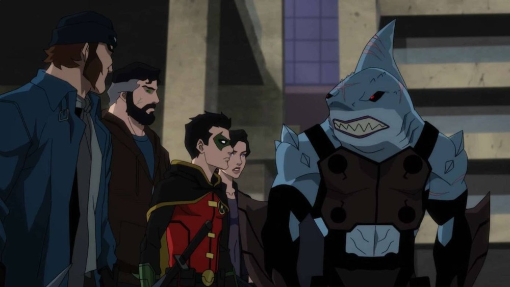 King Shark in animated form