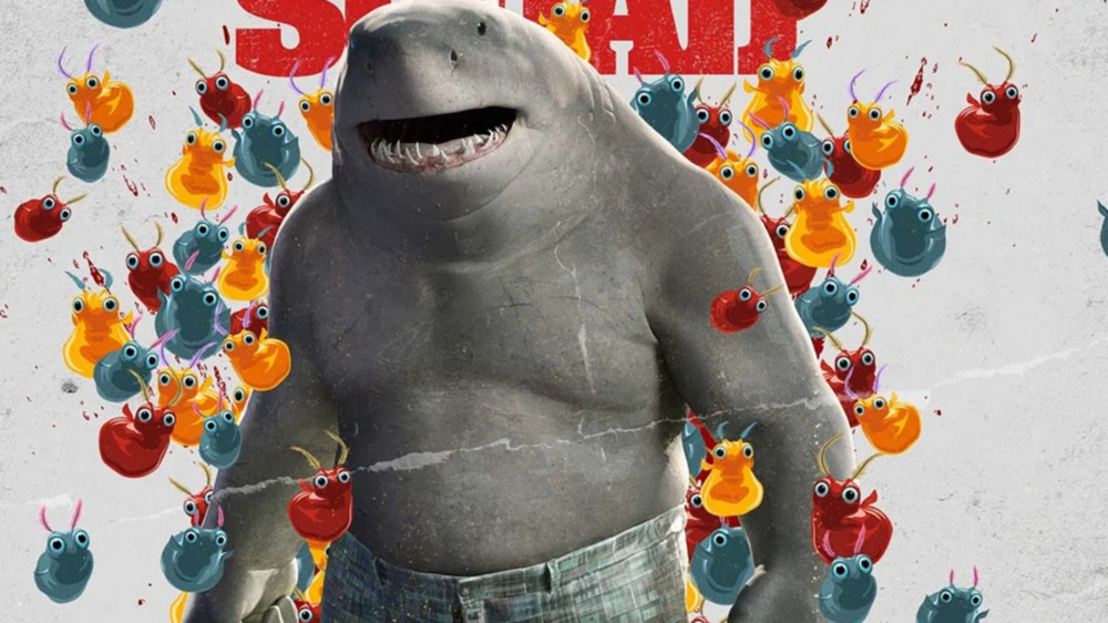 King Shark in The Suicide Squad promo art