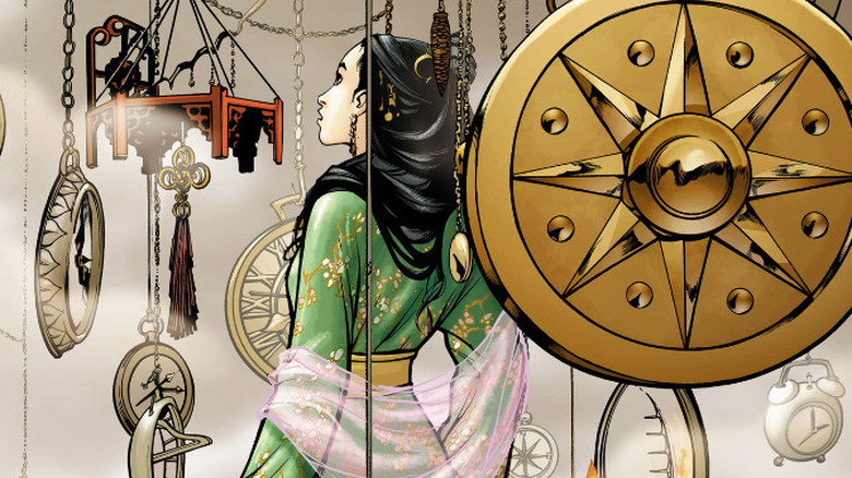 Madame Xanadu in Chinese robes