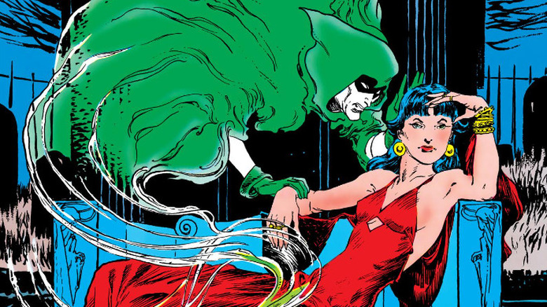 Spectre hovering over Madame Xanadu