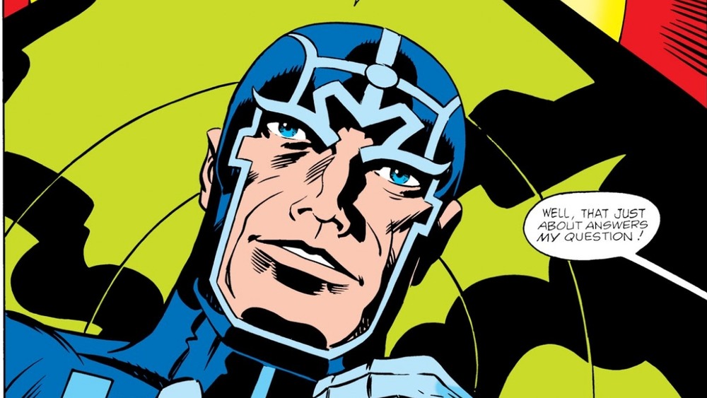 Metron's face