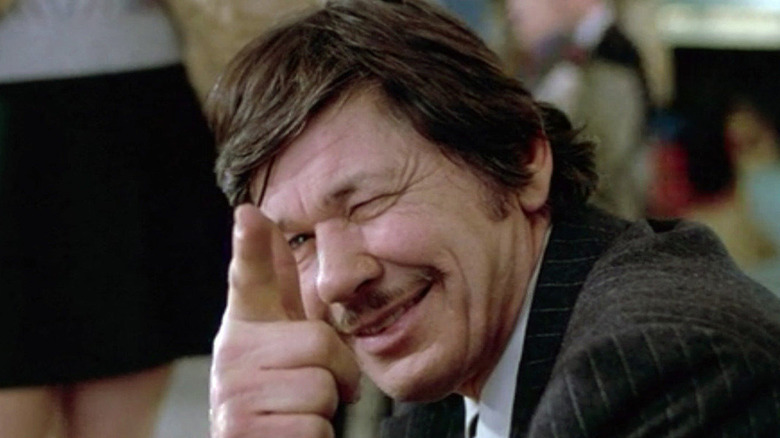 Charles Bronson pointing gun finger