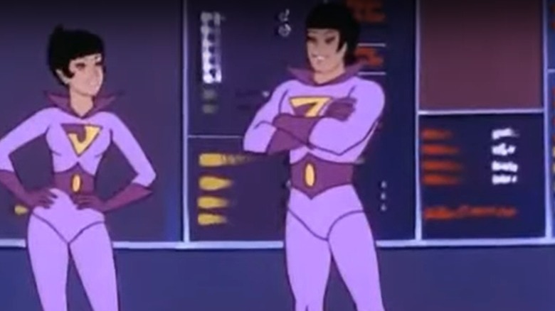 Wonder Twins standing