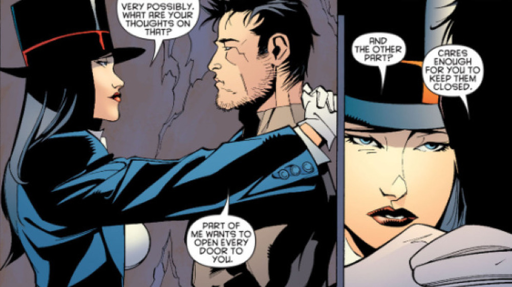 Zatanna and Bruce Wayne