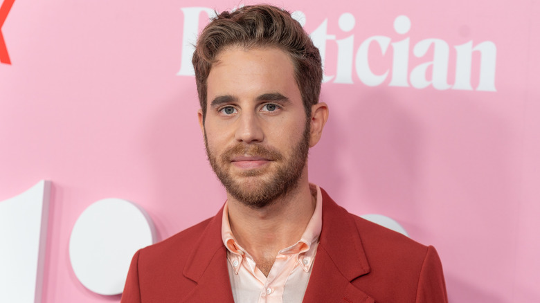 Ben Platt on a red carpet