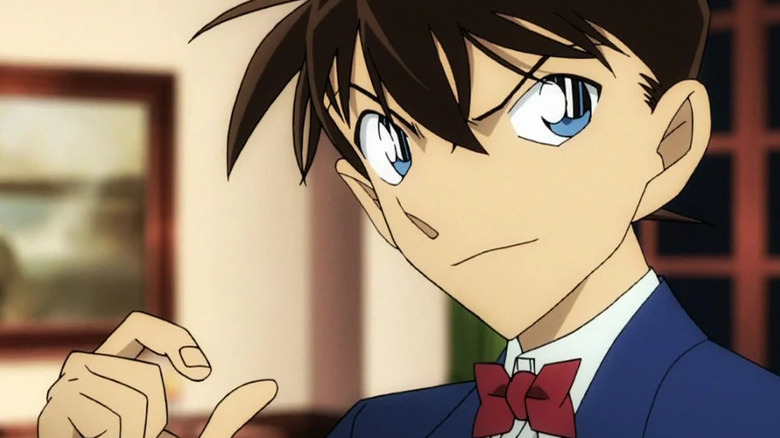 Shinichi Kudo solves a case