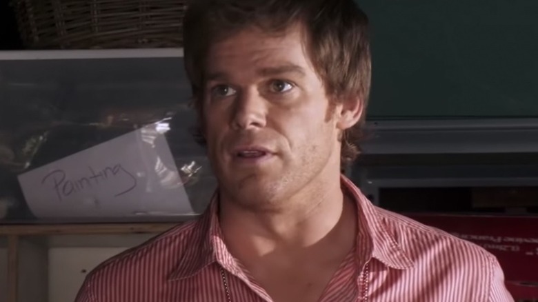 Michael C. Hall on Dexter distressed