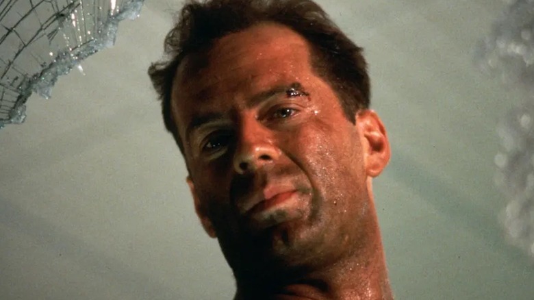 Bruce Willis in Die Hard