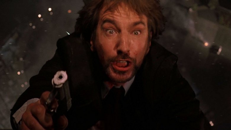 Hans Gruber falls