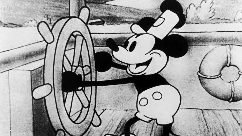 Mickey Mouse in Steamboat Willie