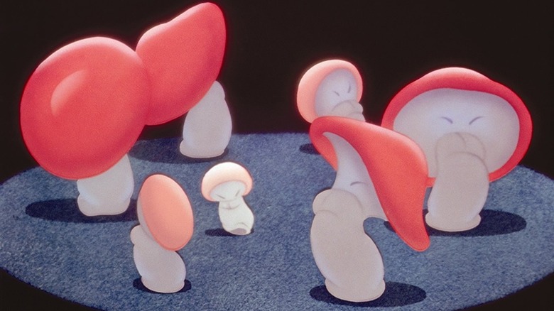 Fantasia dancing mushrooms