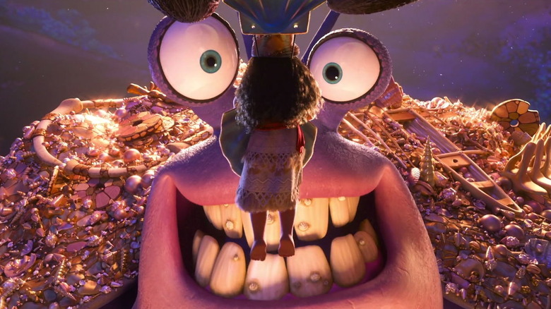 Tamatoa grins