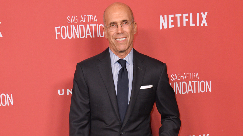 Jeffrey Katzenberg smiling