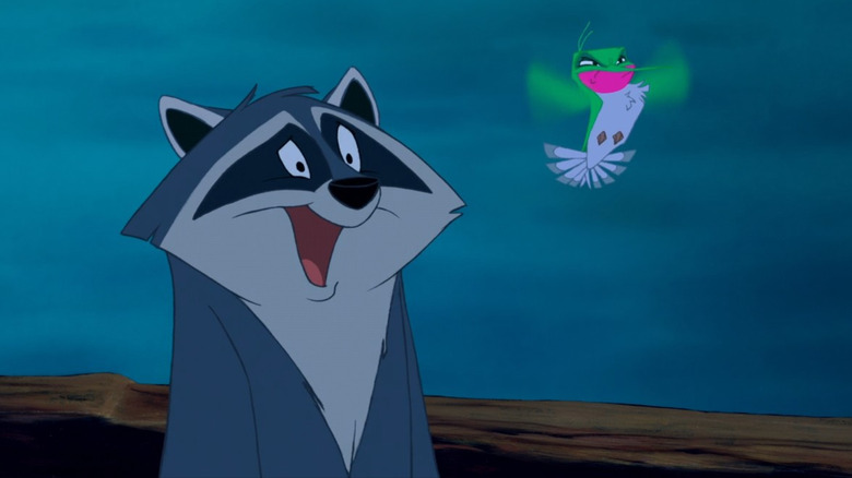 Meeko and Flit together