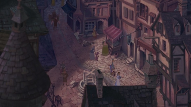 Belle cameo in Hunchback