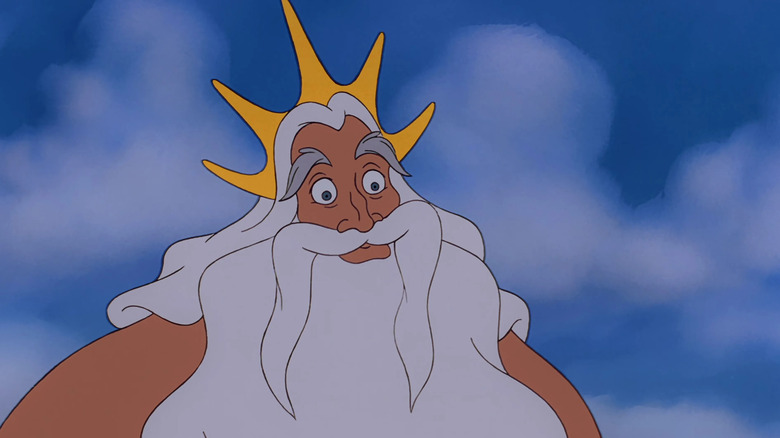 King Triton smiling