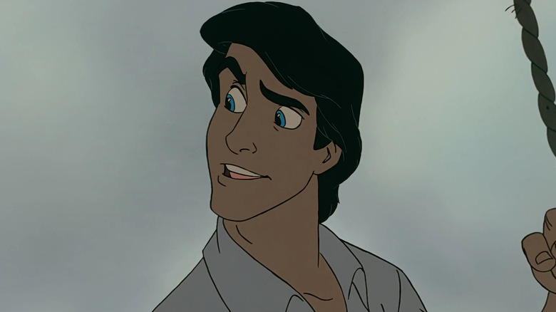 Prince Eric glancing