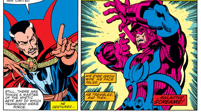 Doctor Strange and Galactus