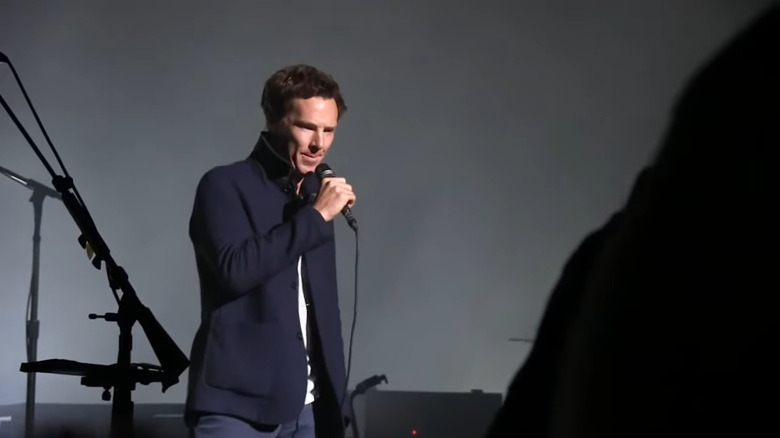 Benedict Cumberbatch sings
