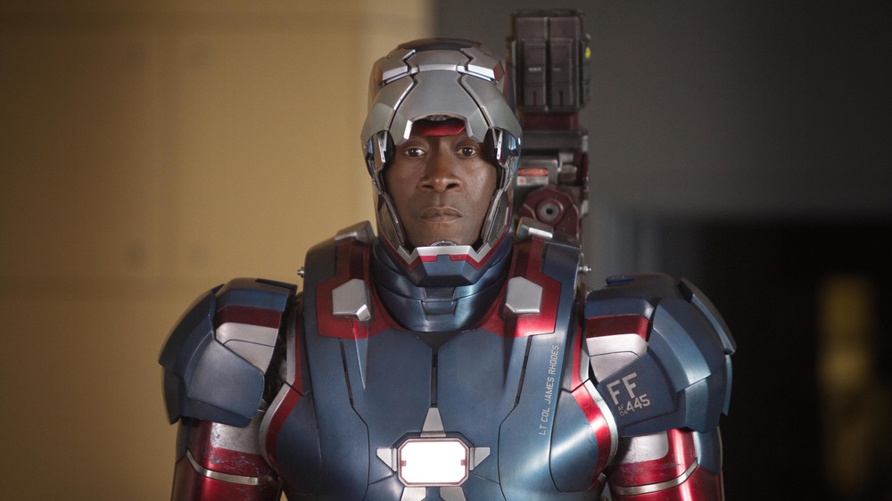 Rhodey in Iron Patriot suit