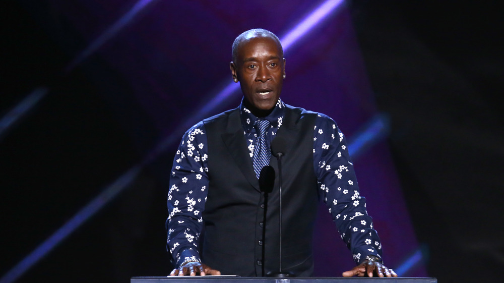 Don Cheadle on stage