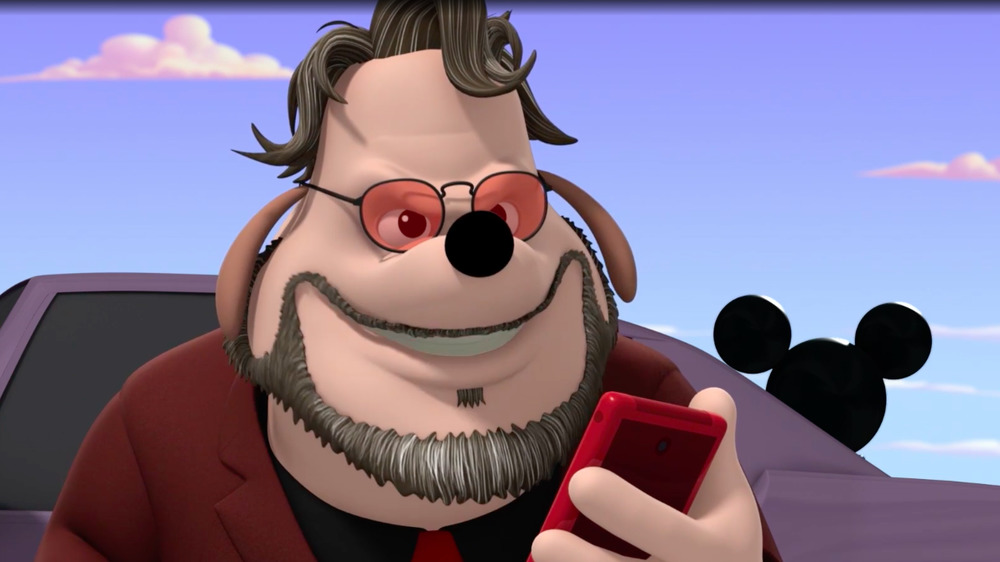 Guillermo Del Toro as Mr. Talbot in Mickey and the Roadster Racers